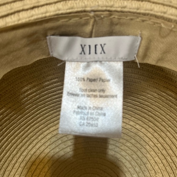 WOMEN’S BEAUTIFUL FLOPPY SUN HAT FROM XIIX. NEW - Picture 6 of 6